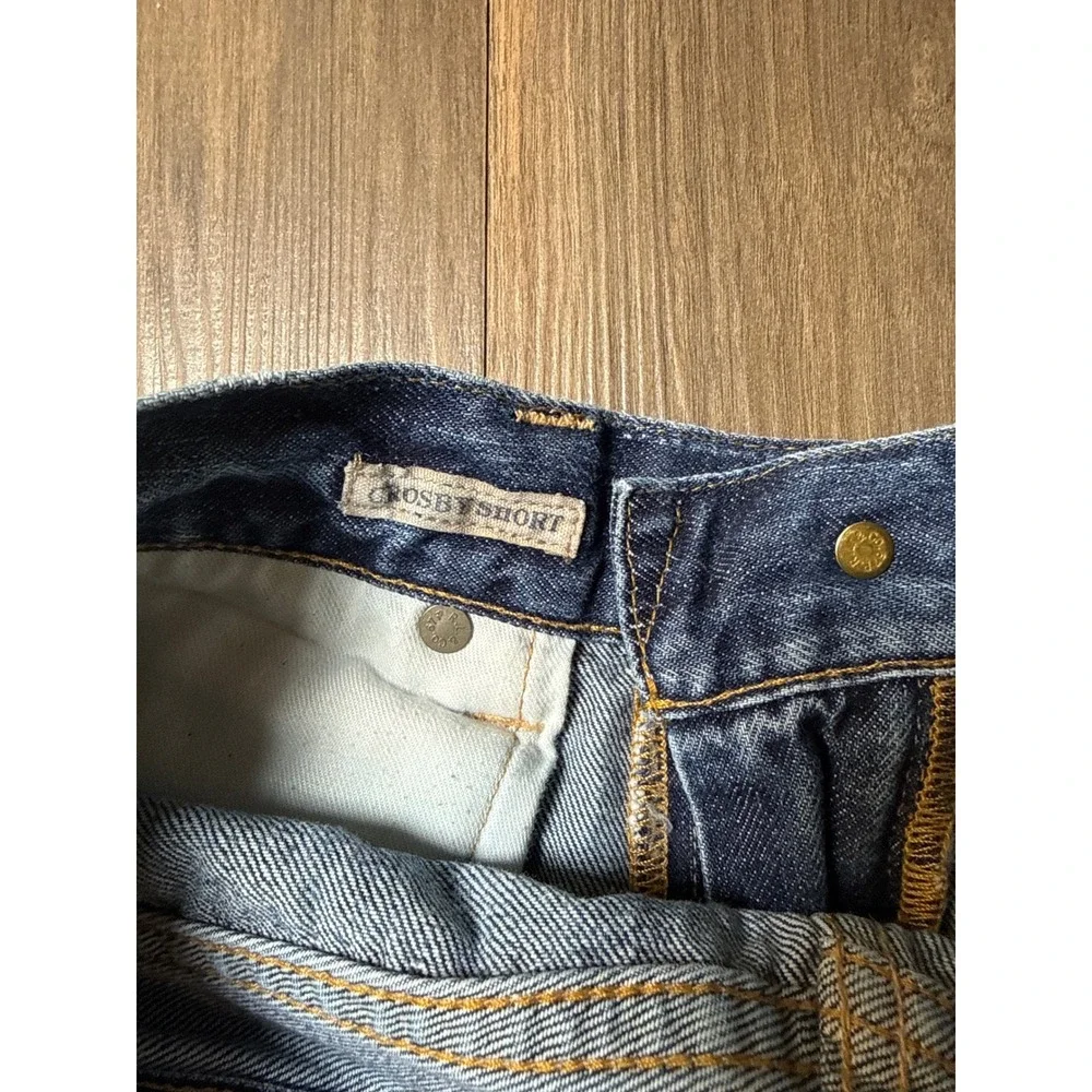 Polo Ralph Lauren Women's The Crosby Relaxed Blue Denim Shorts Women's Sz‎ 28